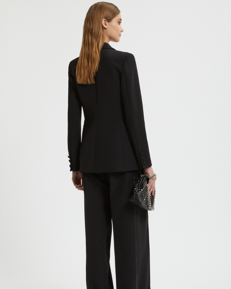 ERMANNO – BLAZER SMOKING CON CRISTALLI